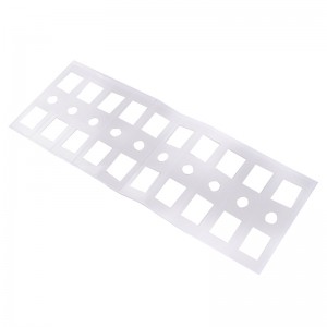 Hőmérséklet-rezisztens motor szigetelő lap Átlátszó öntvény szigetelő tömítést Áramköri kisállat szigetelőlap lehet stancolt